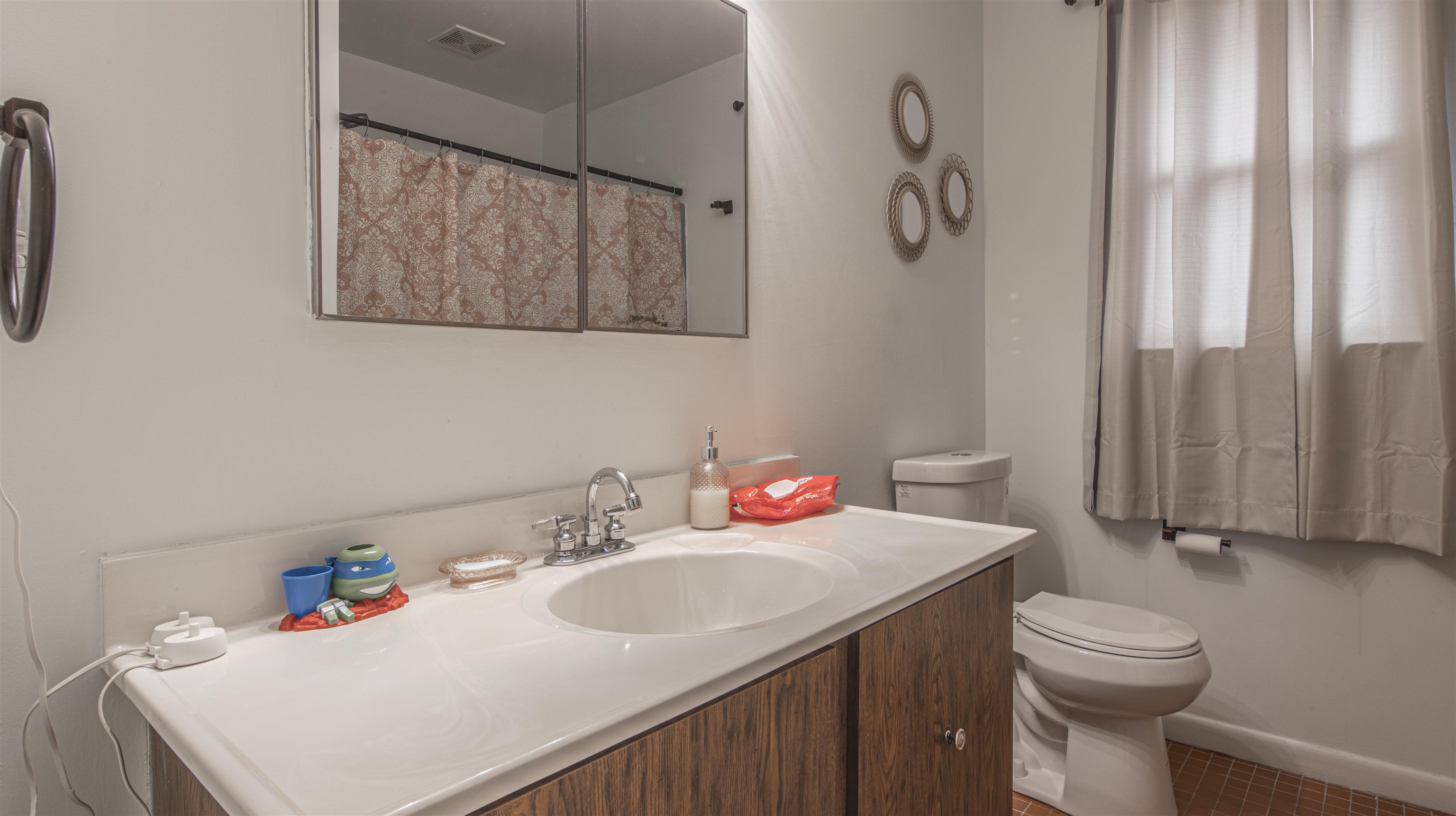102 Mason Clementon, NJ 08021 - Photo 8 of 12 a bathroom with a sink vanity mirror and toilet