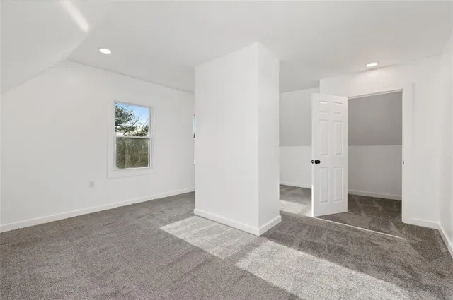 a view of empty room