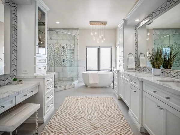a kitchen with a sink stainless steel appliances and cabinets