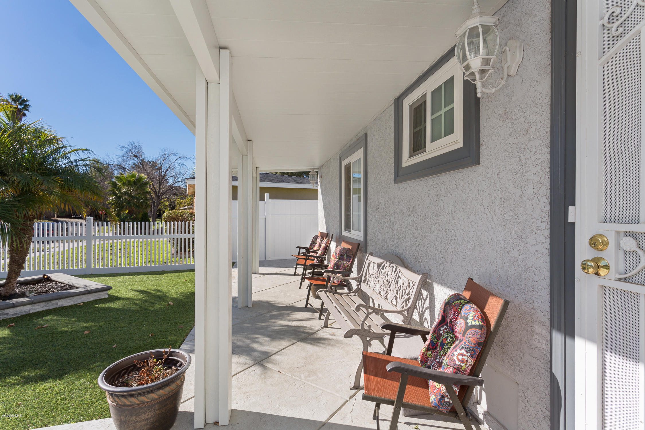 6295 Caroline Avenue Simi Valley, CA 93063 - Photo 5 of 27 a view of a patio with a yard