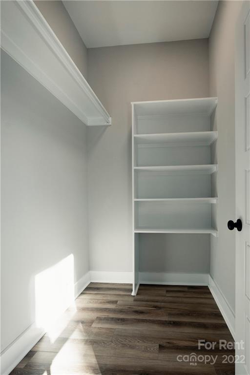 309 Houston Street, Unit B Davidson, NC 28036 - Photo 11 of 15 a view of an empty walk in closet
