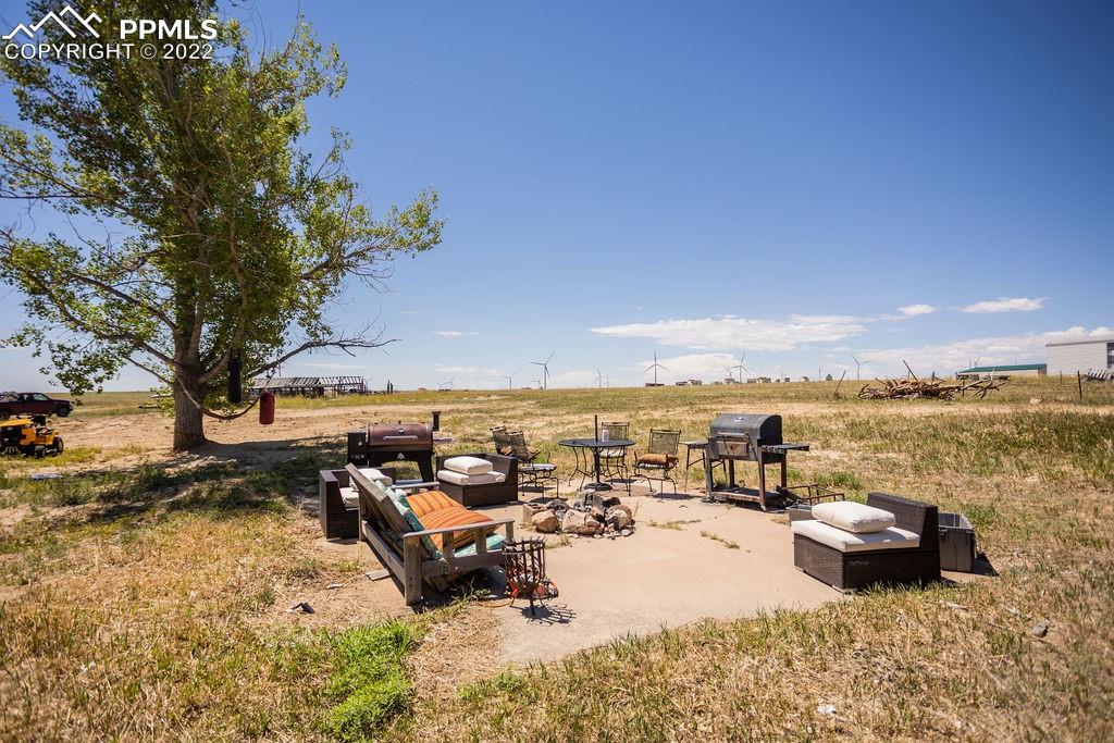 30915 Washington Road Calhan, CO 80808 - Photo 24 of 29 a view of a lake with houses