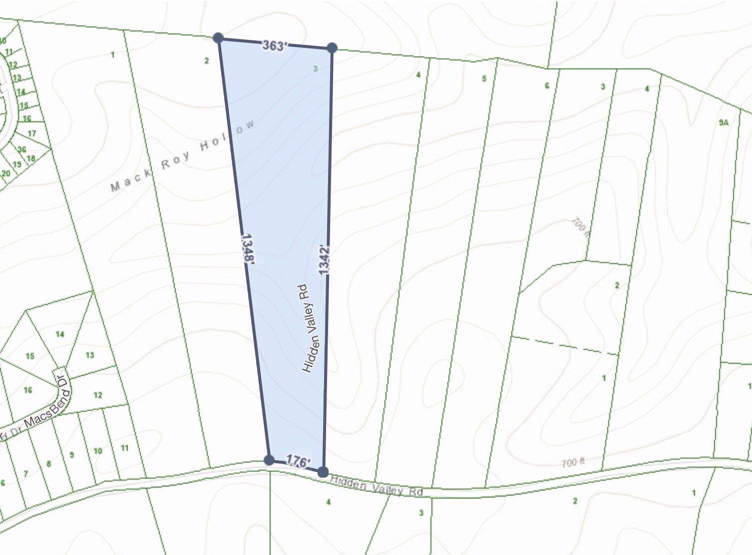 2598 Tower Road Nunnelly, TN 37137 - Photo 36 of 37 a bathroom with a shower and a shower curtain