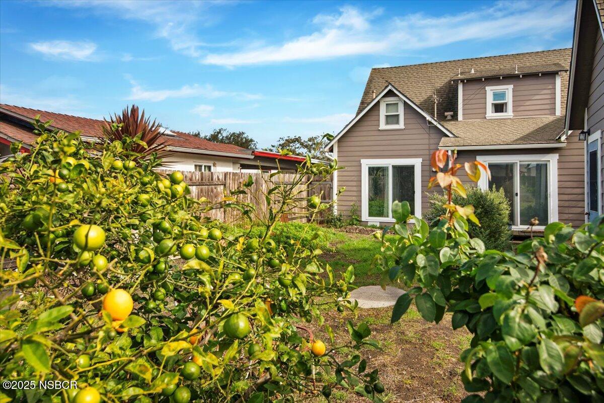 335 South F Street Lompoc, CA 93436 - Photo 36 of 44 a view of a house with a lot of plants