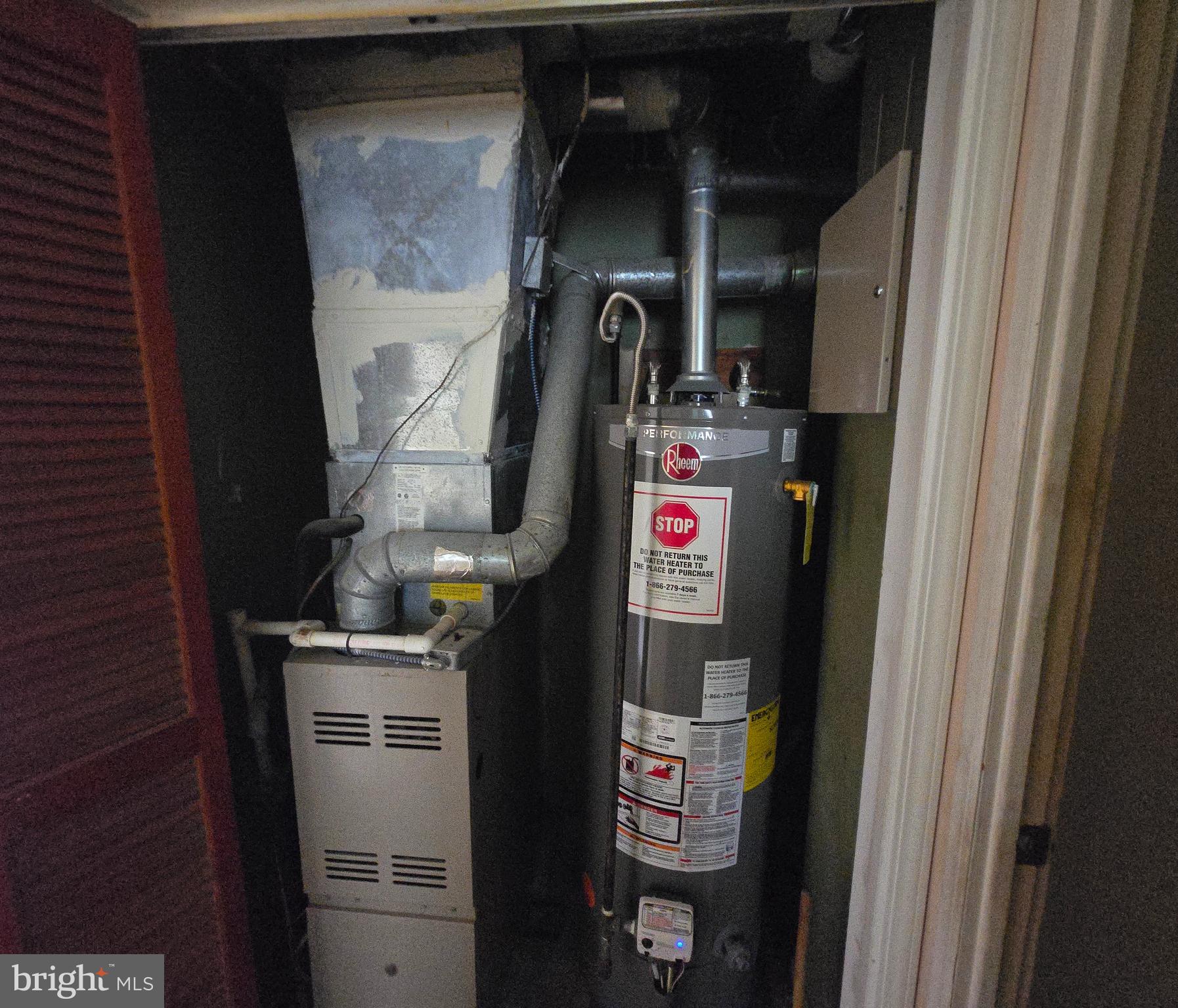 2434 Green Street Chester, PA 19013 - Photo 10 of 21 a close view of water heater room