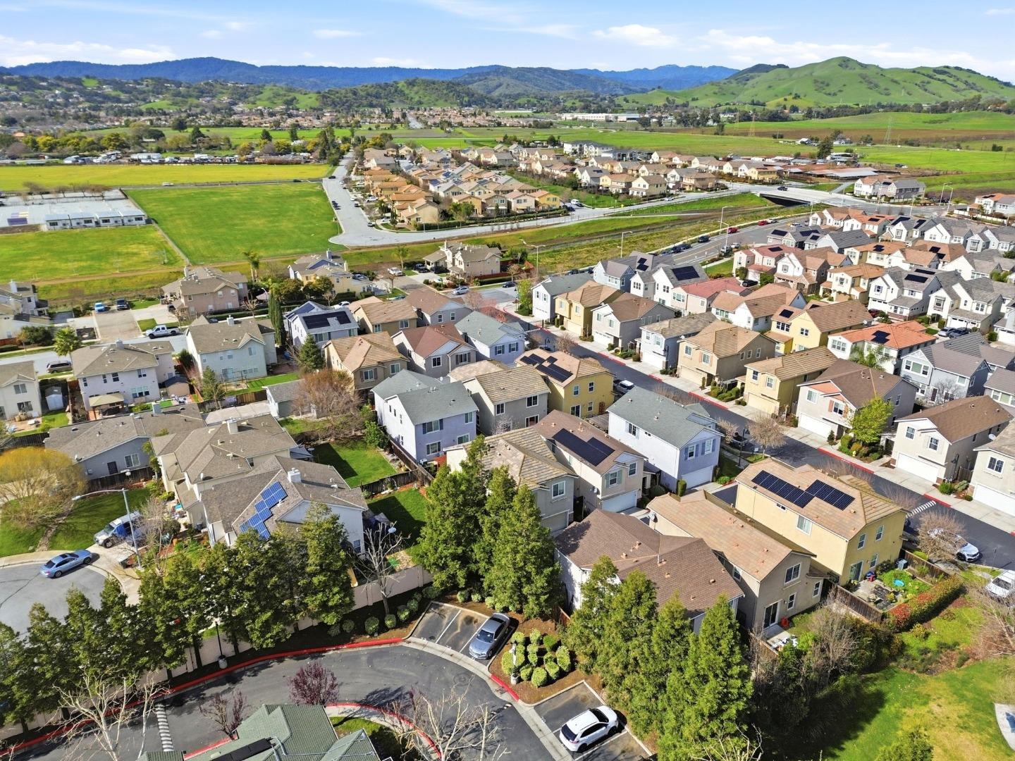 170 Sturla Way Gilroy, CA 95020 - Photo 3 of 64 an aerial view of ocean and residential houses with outdoor space