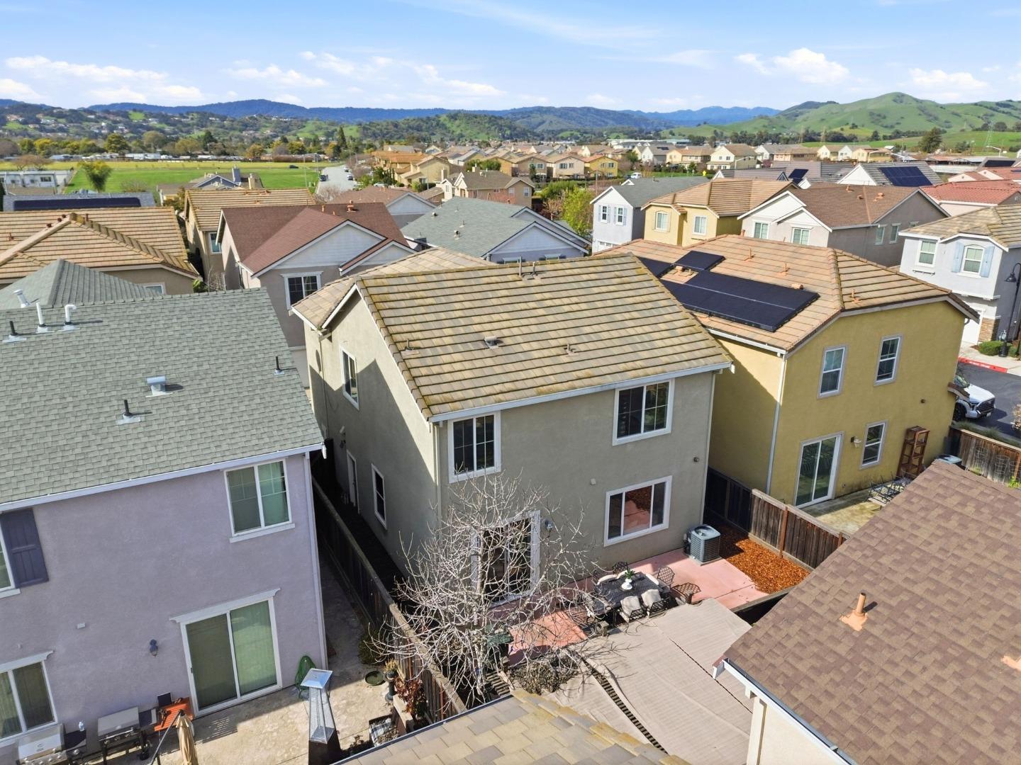 170 Sturla Way Gilroy, CA 95020 - Photo 57 of 64 an aerial view of residential houses with outdoor space