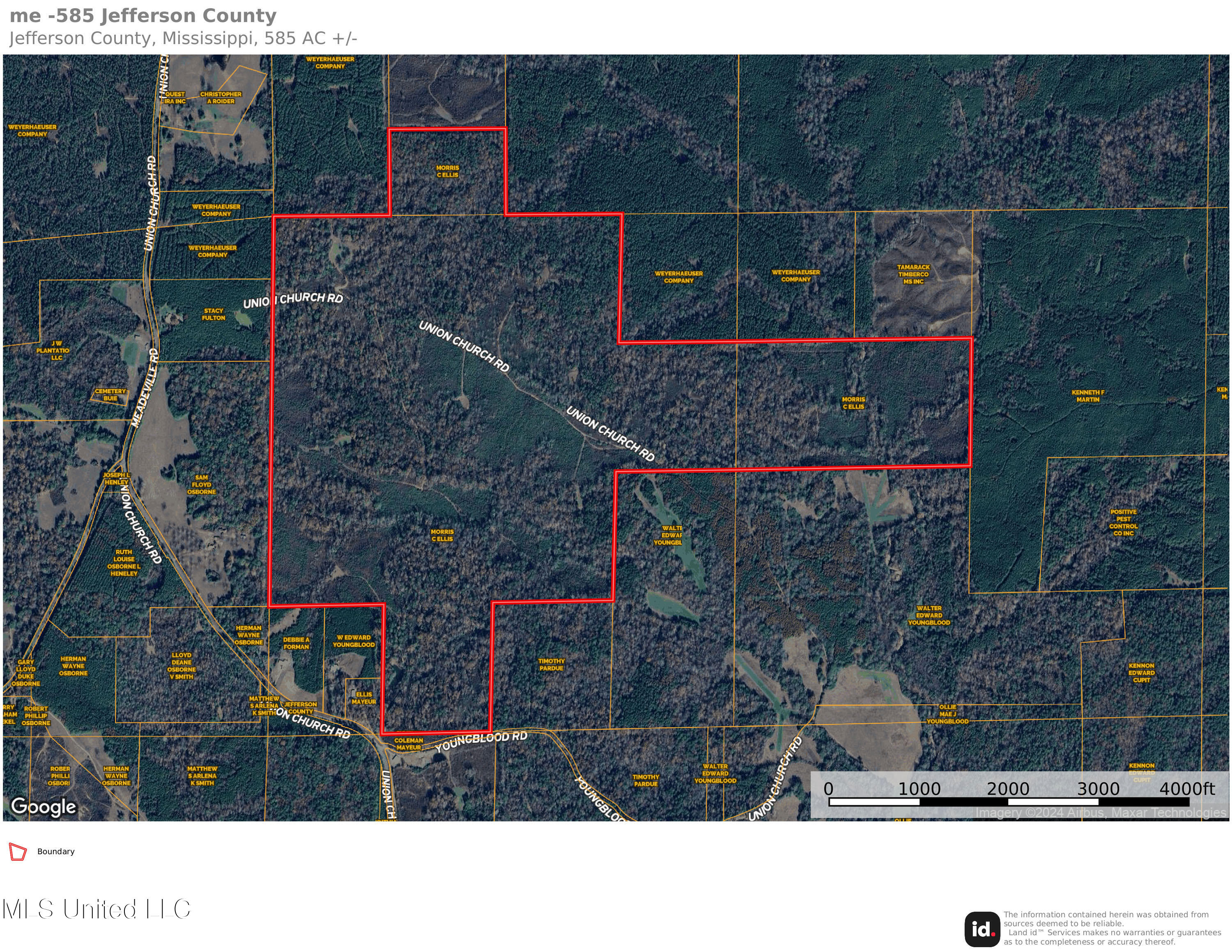 5785 Meadville Road Meadville, MS 39653 - Photo 60 of 60 Union church map 585 photo