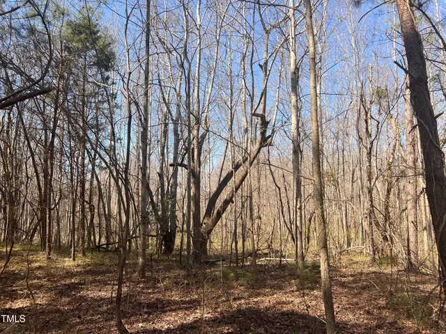 a view of wooden wall with a space