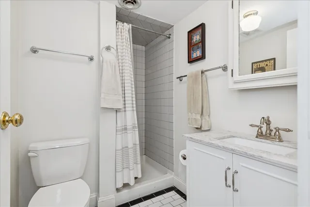 front view of a house with a garden