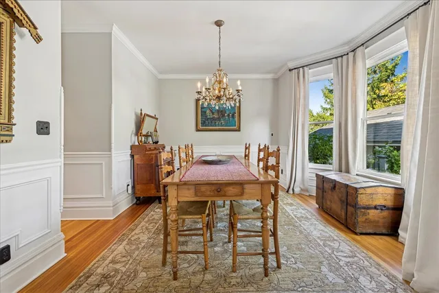 a open kitchen with stainless steel appliances granite countertop a stove and refrigerator