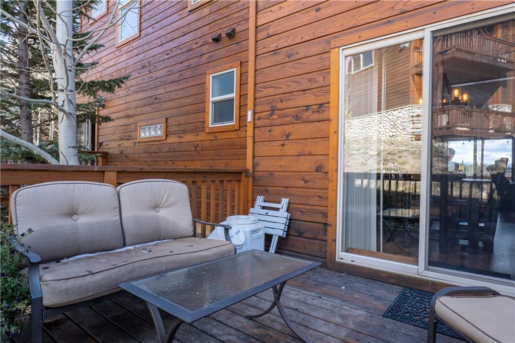 7 Lookout Ridge Drive, Unit 7 Dillon, CO 80435 - Photo 29 of 35 a outdoor living space with patio furniture