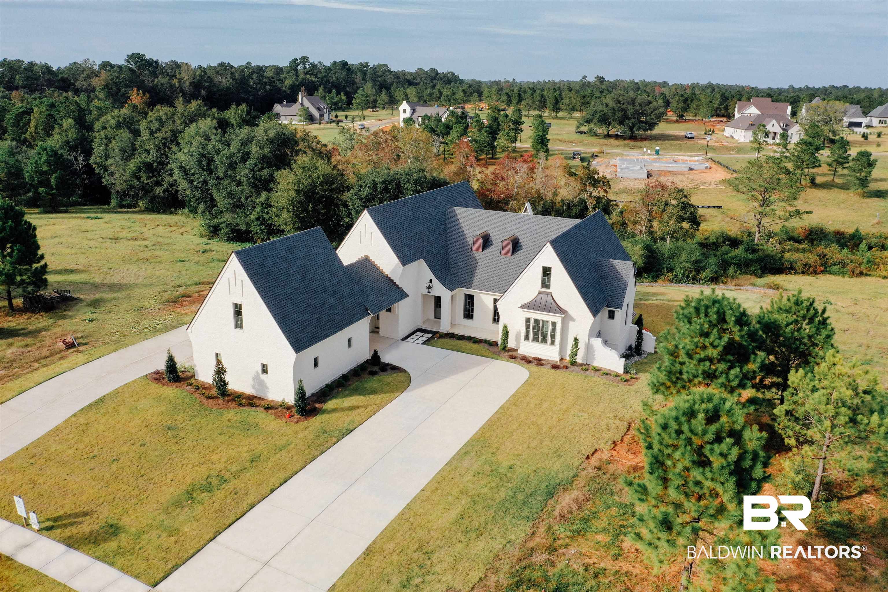210 Castlands Court Fairhope, AL 36532 - Photo 2 of 50 Drone View_Front