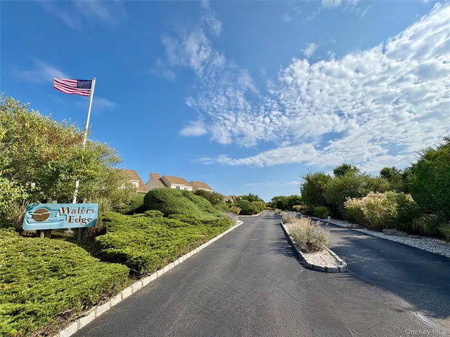 a view of a street with some trees