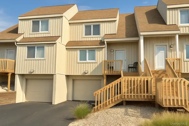 a view of a house with a deck