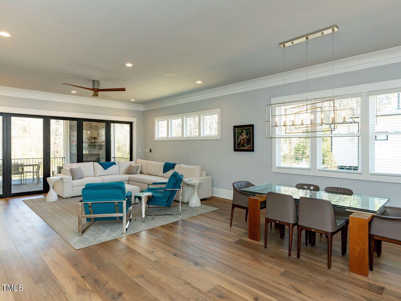 3416 Edgemont Drive Raleigh, NC 27612 - Photo 13 of 49 a living room with furniture and a large window