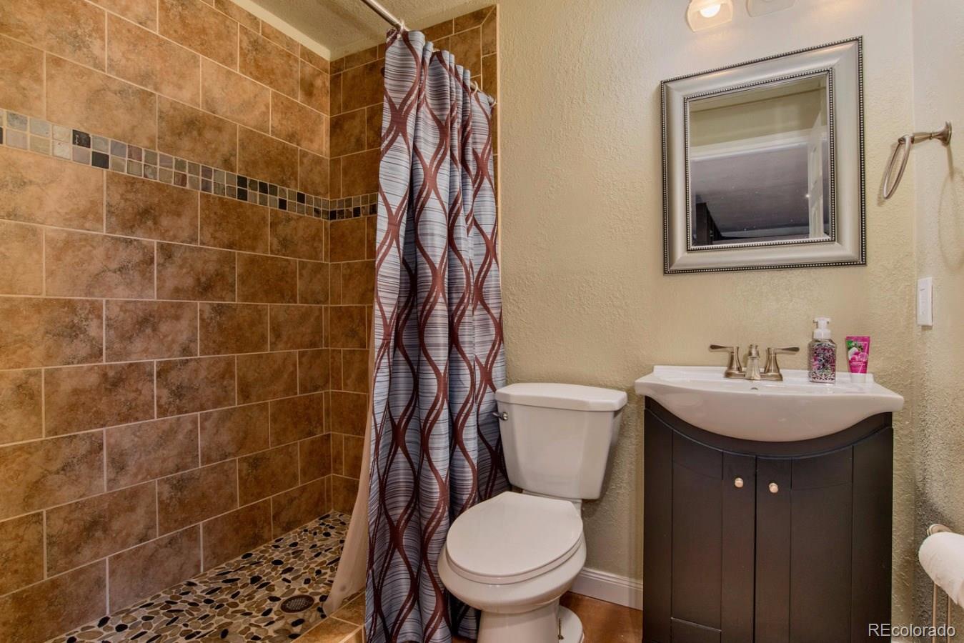 10232 Willowbridge Way Highlands Ranch, CO 80126 - Photo 11 of 33 a bathroom with a sink toilet and shower