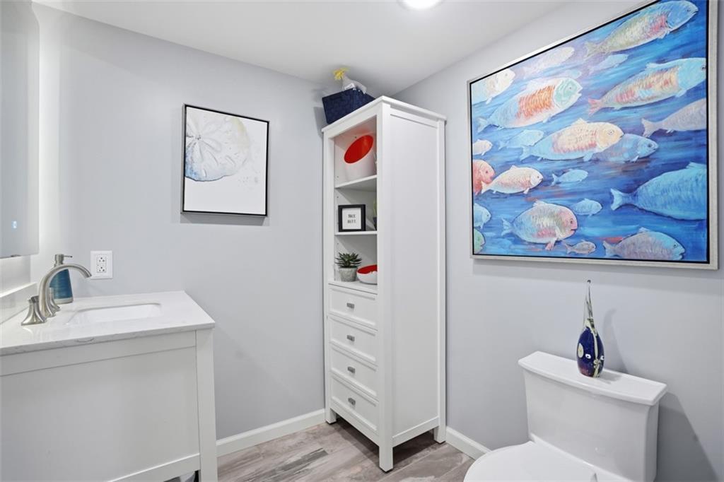 128 Swain Hill Road Harmony, PA 16037 - Photo 35 of 46 Lower level half bath