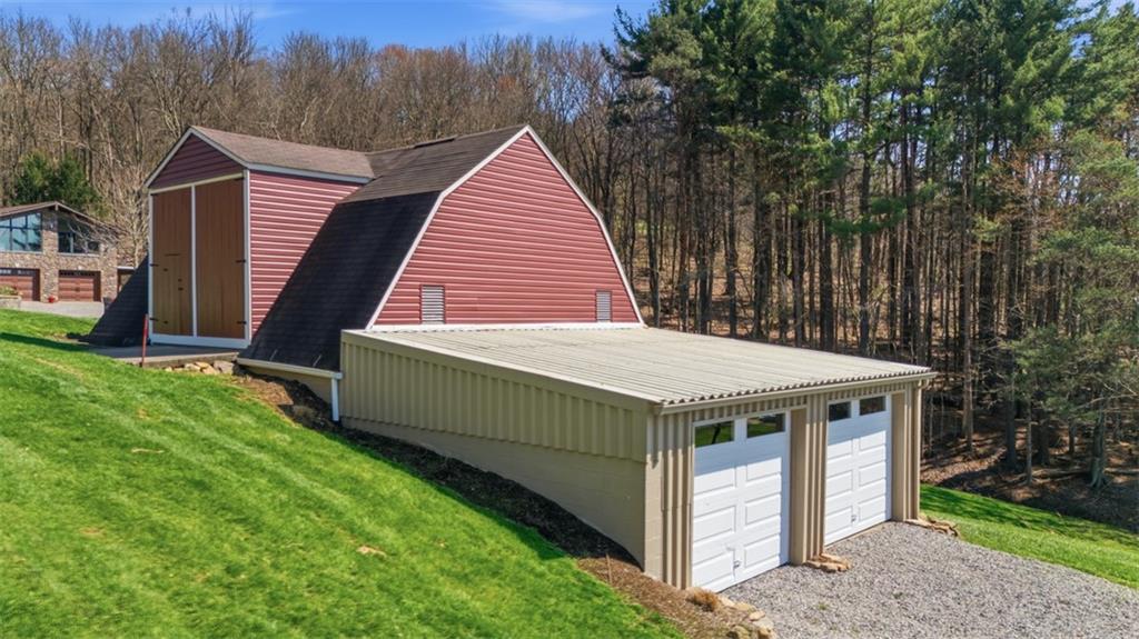 128 Swain Hill Road Harmony, PA 16037 - Photo 41 of 46 Additional 2 car attached garage