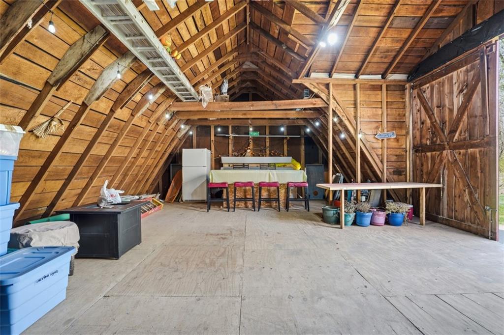 128 Swain Hill Road Harmony, PA 16037 - Photo 42 of 46 AMAZING gathering space in the barn for family and friends!