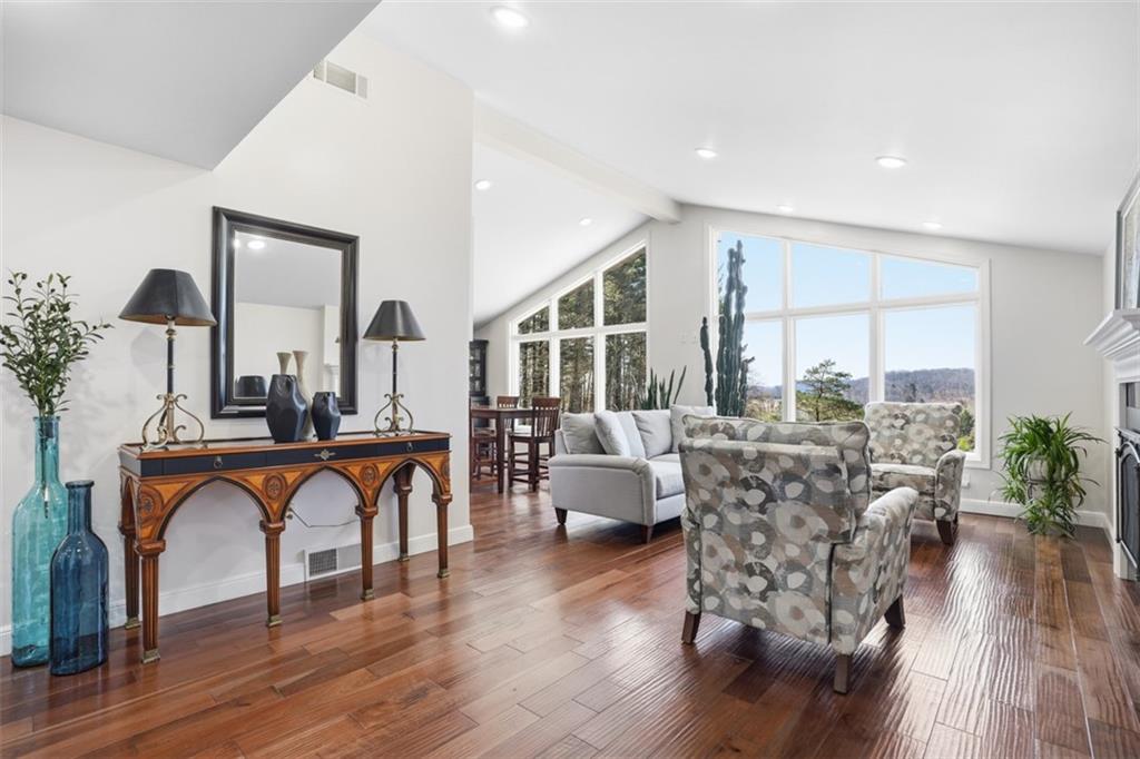 128 Swain Hill Road Harmony, PA 16037 - Photo 6 of 46 Beautiful hand scraped cherry hardwood flooring!