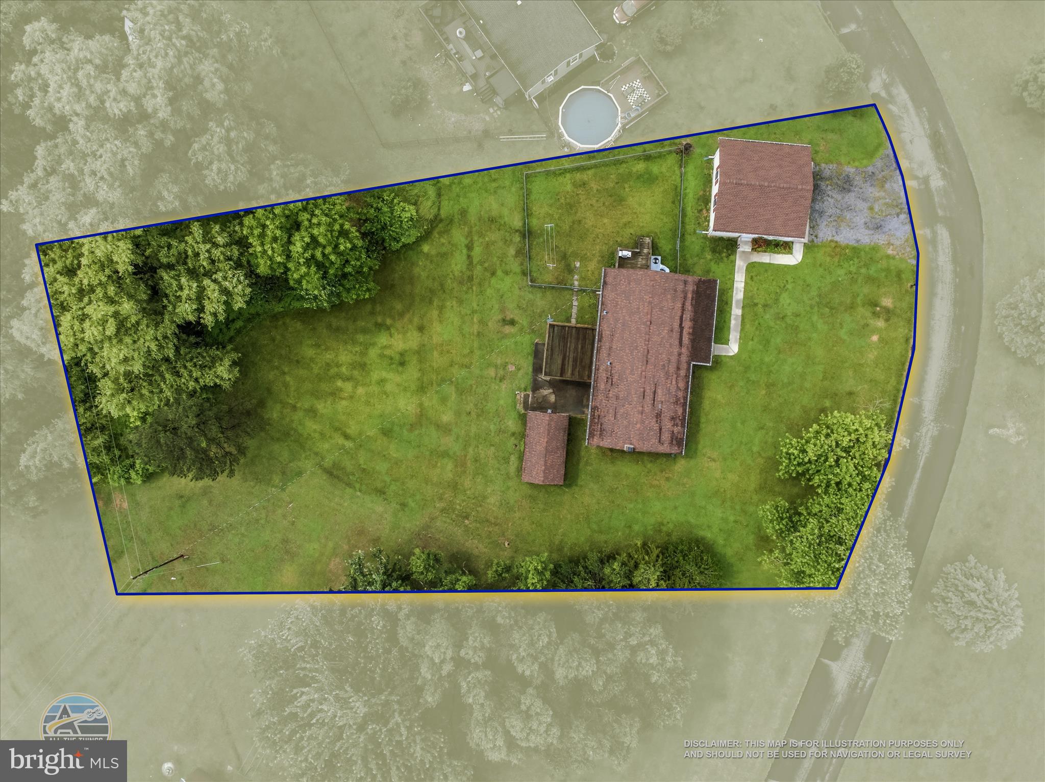 34 Morgan Lane Berkeley Springs, WV 25411 - Photo 52 of 52 Property Aerial