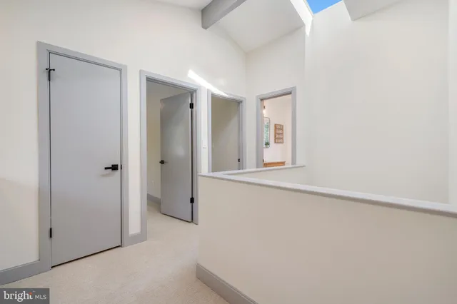 a view of empty room