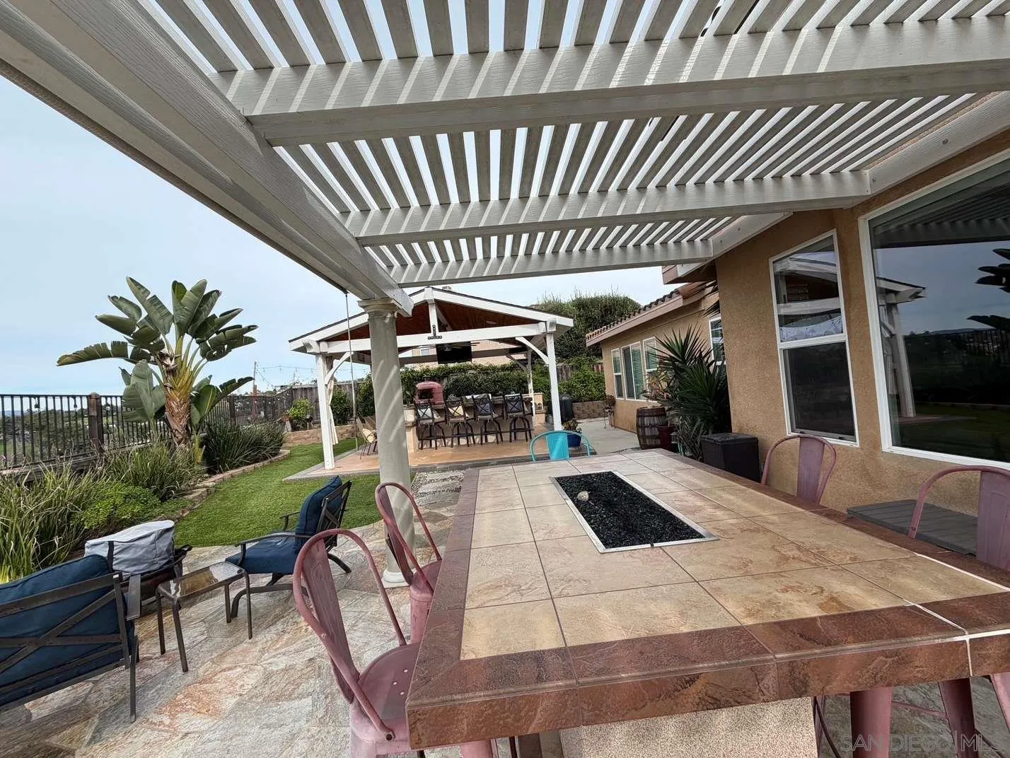 2327 Clearcrest Lane Fallbrook, CA 92028 - Photo 21 of 28 a view of a porch with furniture and yard
