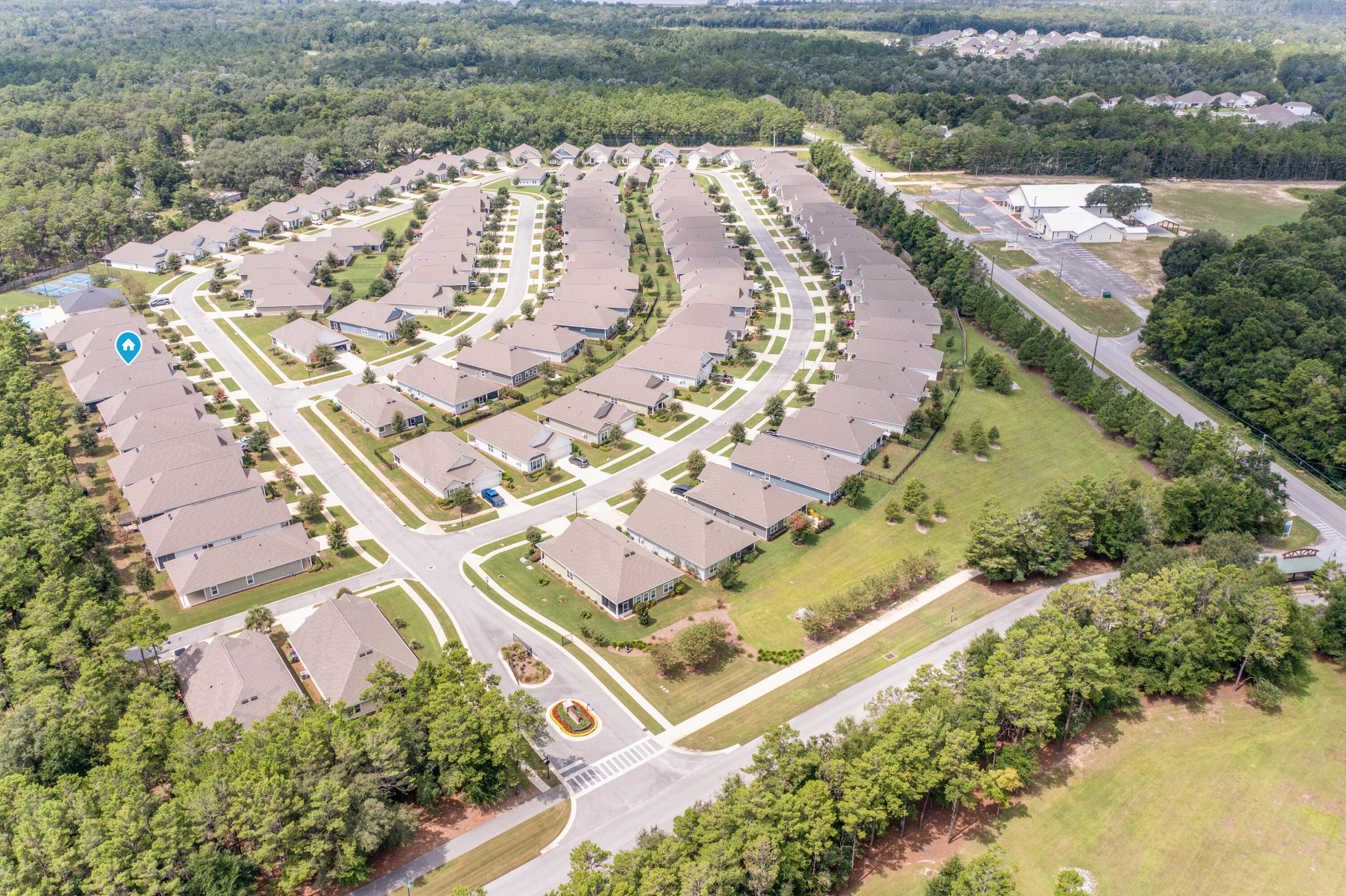 121 Lightning Bug Lane Freeport, FL 32439 - Photo 50 of 53 an aerial view of a house