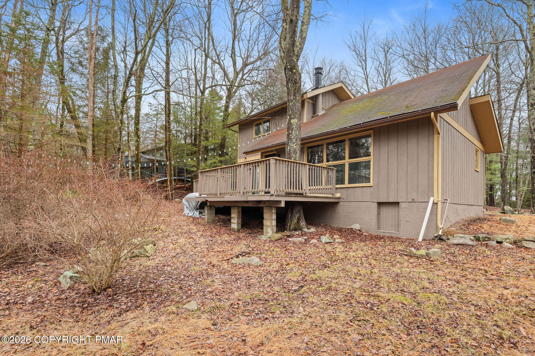 81 Split Rock Road Lake Harmony, PA 18624 - Photo 29 of 36 a view of a house with a yard