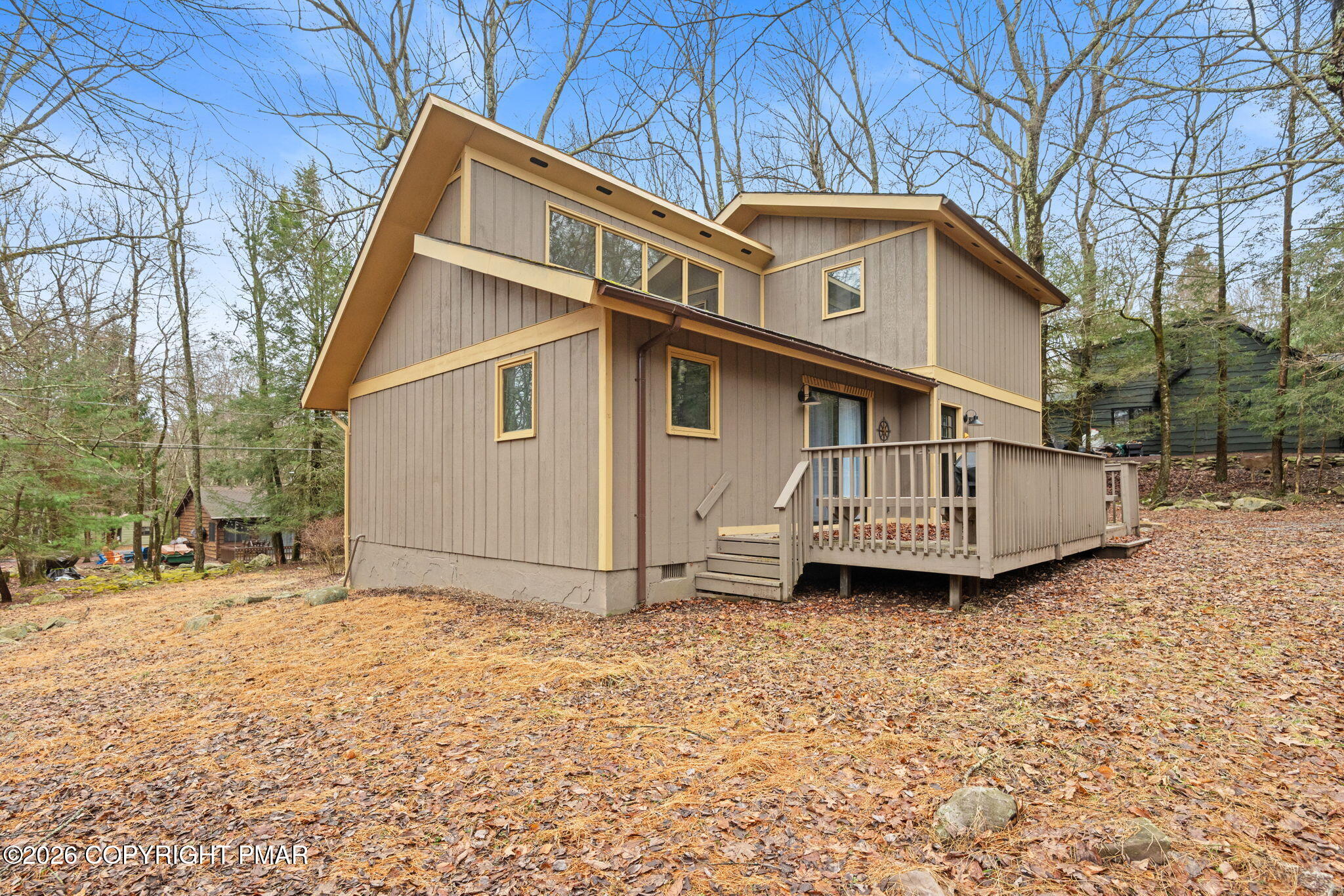 81 Split Rock Road Lake Harmony, PA 18624 - Photo 3 of 36 a view of a house with a yard