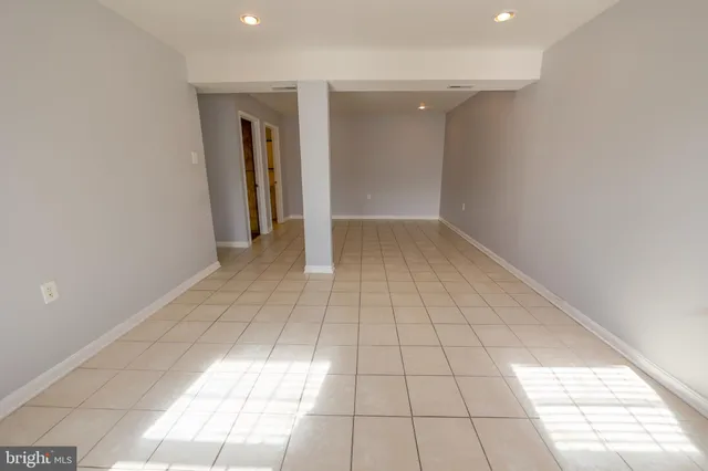 a view of a room with window