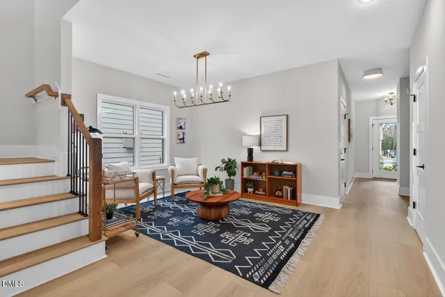 a picture of a bench in front of a window