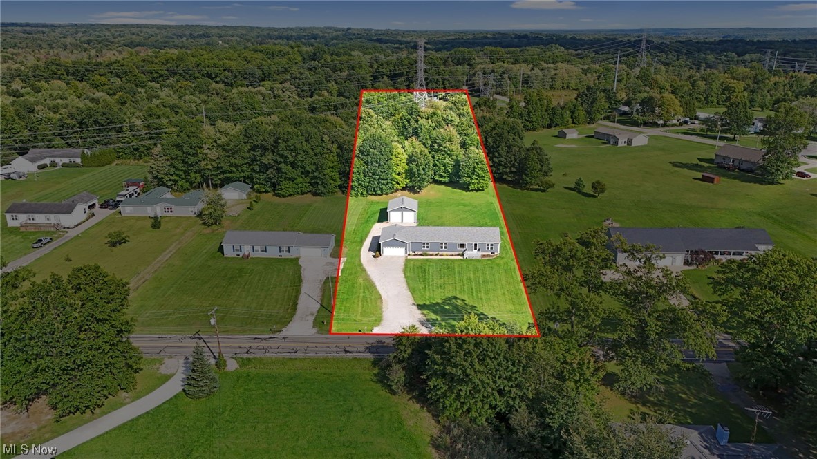 6268 Peck Road Ravenna, OH 44266 - Photo 24 of 25 Birds eye view of property