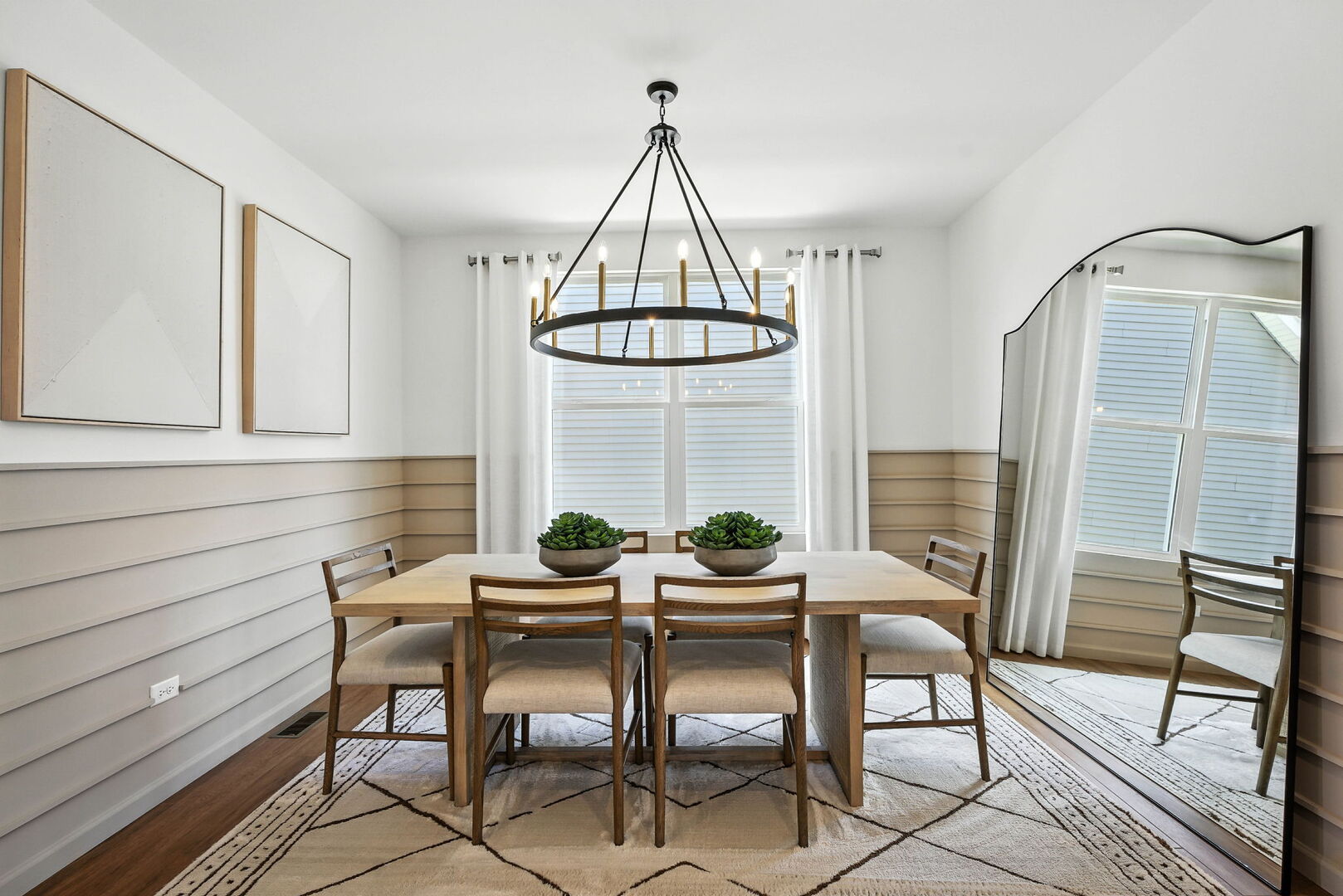 3058 Adler Street New Lenox, IL 60451 - Photo 9 of 17 a view of a dining room with furniture and chandelier