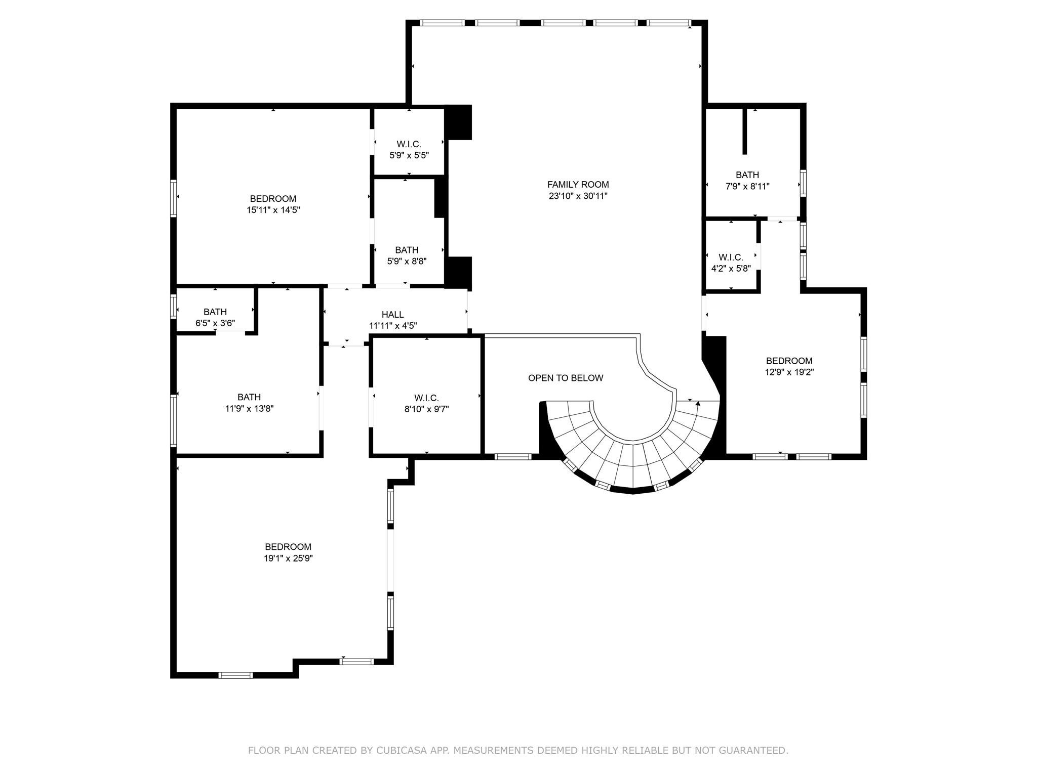 26006 Carolina Cherry Court Spring, TX 77389 - Photo 50 of 50 Second Floor Layout