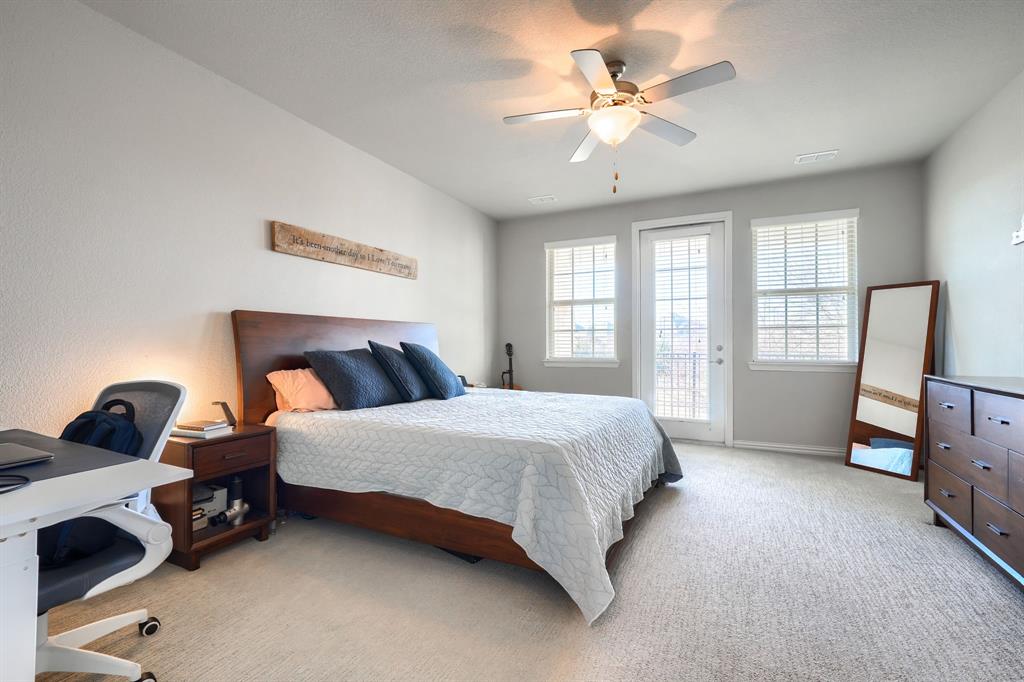 1436 Pebble Way Allen, TX 75013 - Photo 22 of 35 a bedroom with bed and window