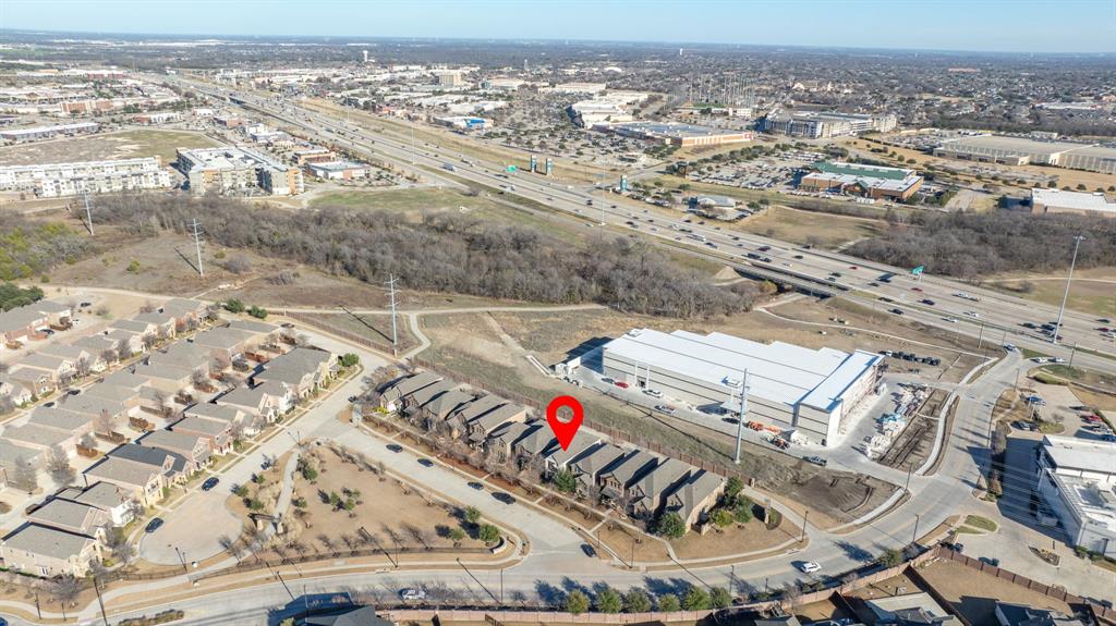 1436 Pebble Way Allen, TX 75013 - Photo 31 of 35 an aerial view of a city