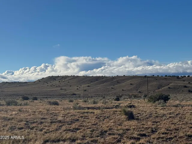 a view of an outdoor space and a mountain view