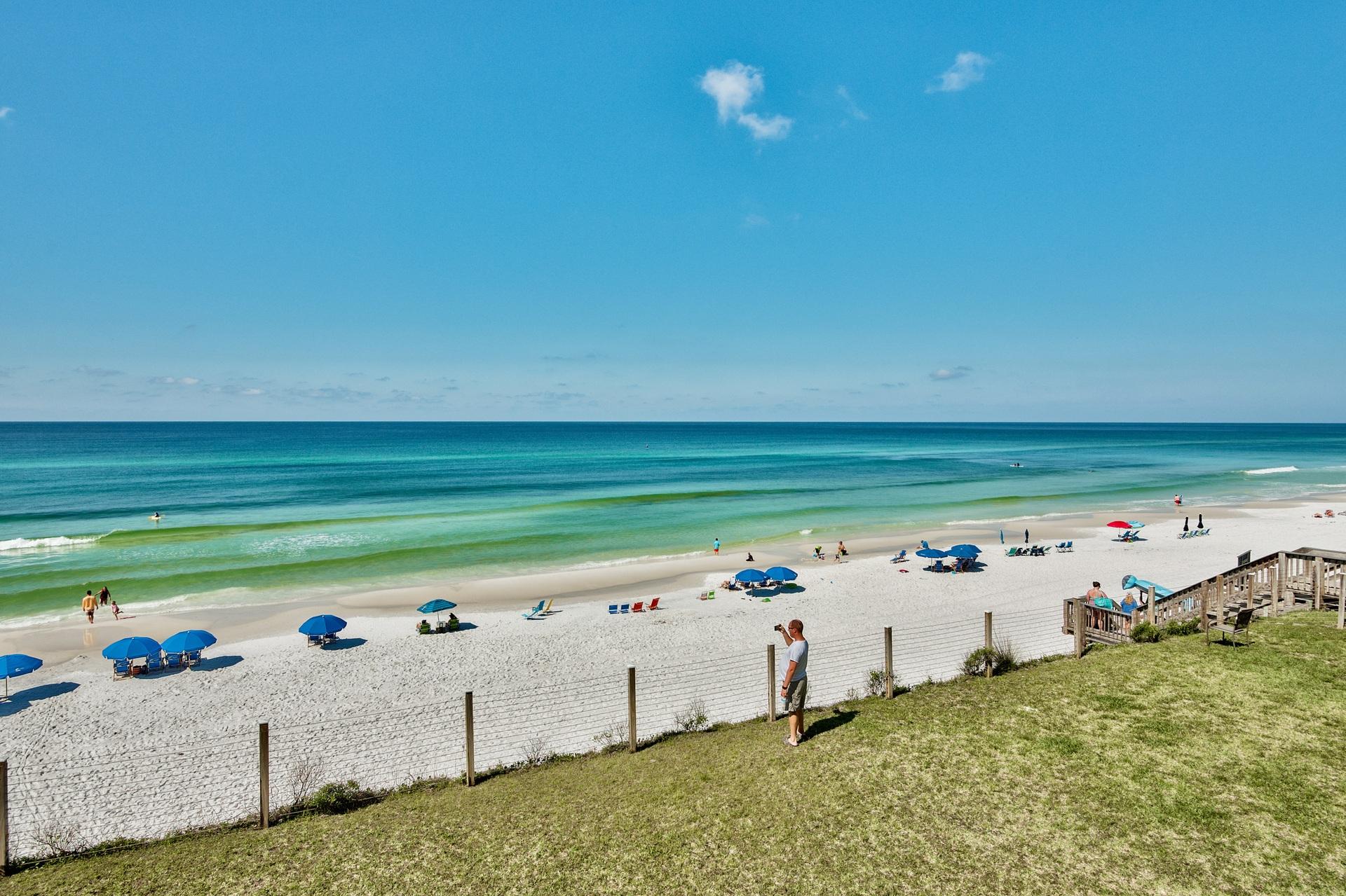 214 Blue Mountain Road, Unit 122 Santa Rosa Beach, FL 32459 - Photo 9 of 32 a view of a field with an outdoor space