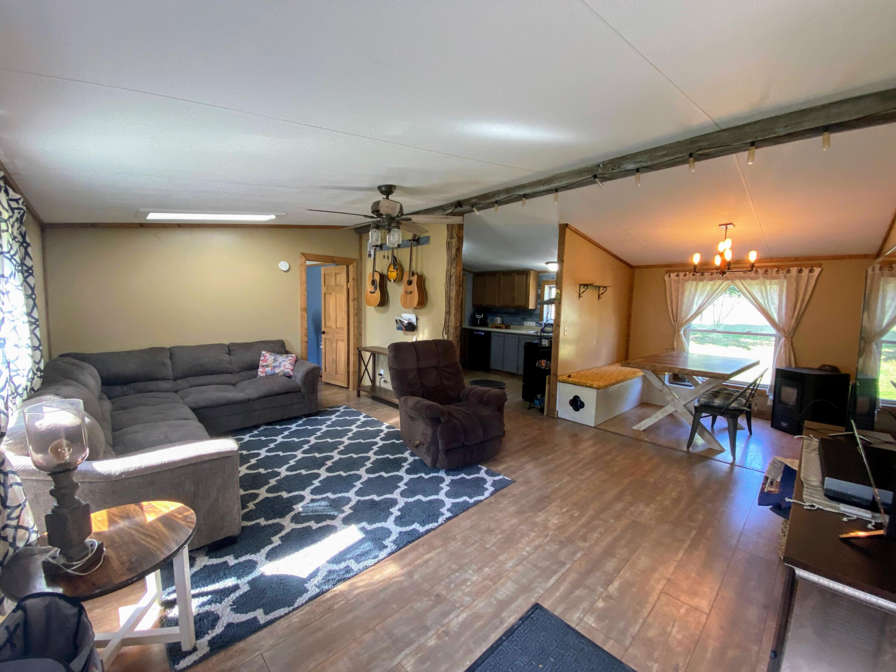 5965 North Raymond Road Luther, MI 49656 - Photo 3 of 17 living room