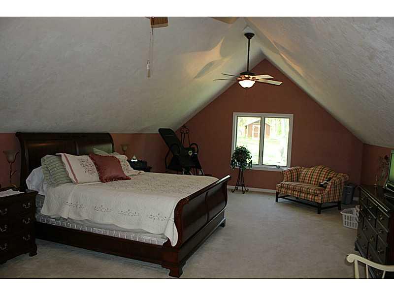 115 Chubbic Road Canonsburg, PA 15317 - Photo 16 of 25 Master Bedroom. 2ND FLOOR SPACIOUS OWNER BEDROOM WITH NEUTRAL W/W, CEILING FANS AND VAULTED CEILING