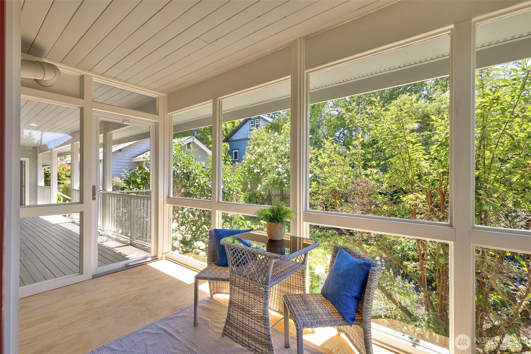 1757 Maple Street Port Townsend, WA 98368 - Photo 14 of 40 a view of porch with a furniture and city view