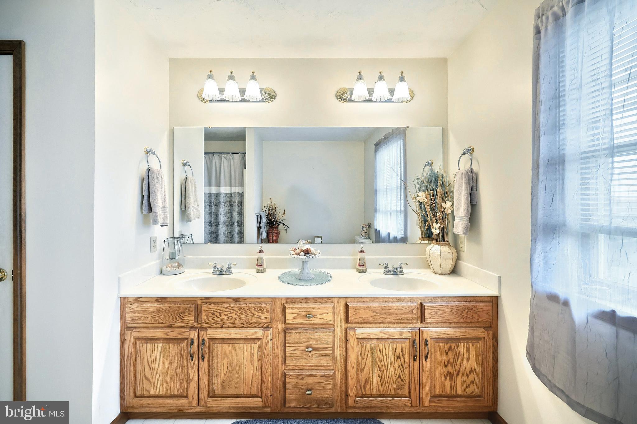 574 Mathias Road Littlestown, PA 17340 - Photo 39 of 65 a bathroom with a sink and a mirror