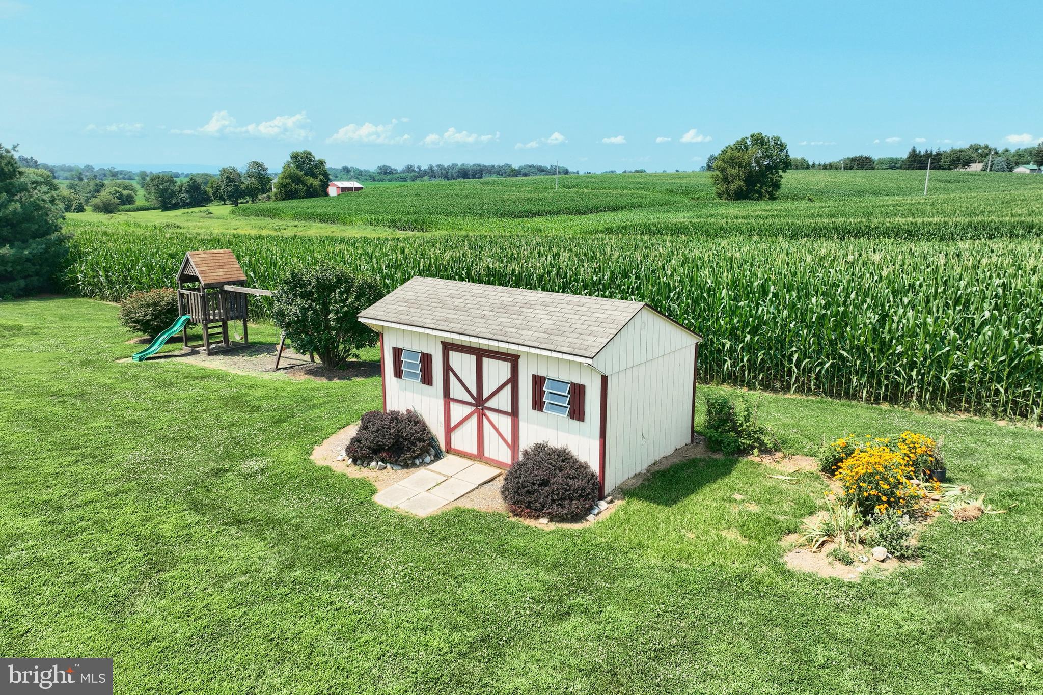 574 Mathias Road Littlestown, PA 17340 - Photo 59 of 65 a aerial view of a house with garden
