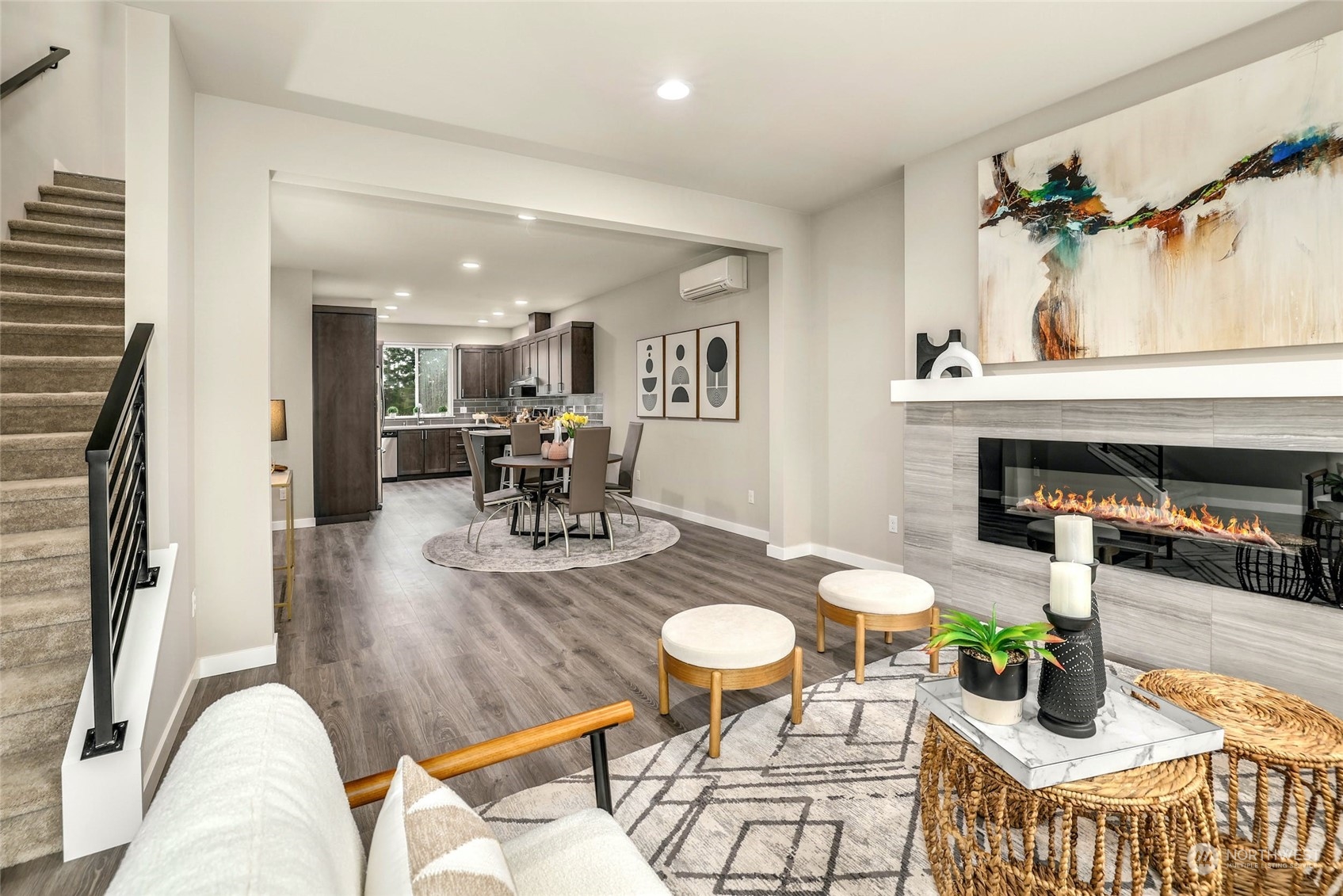 12718 35th Avenue Southeast, Unit E2 Everett, WA 98208 - Photo 8 of 28 a view of a dining room with furniture