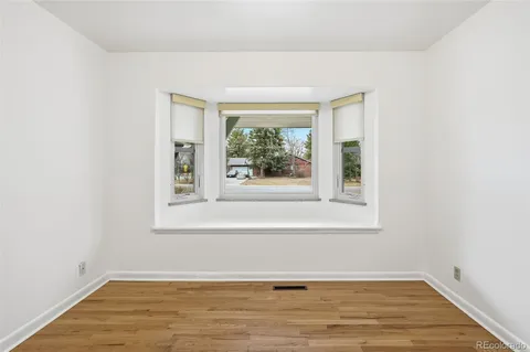 a view of empty room