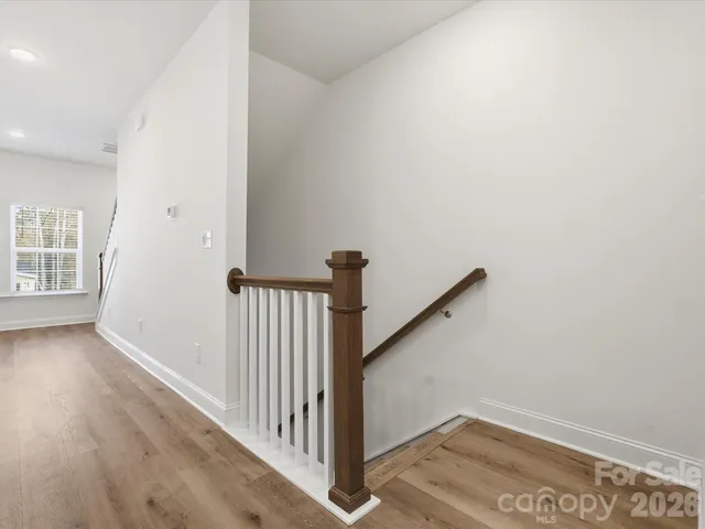 a view of a room with an empty space