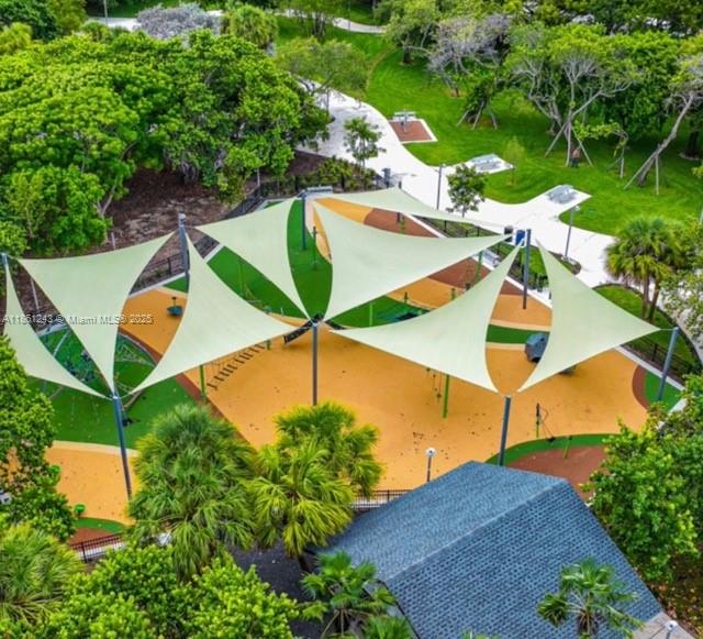 233 80th Street, Unit 1 Miami Beach, FL 33141 - Photo 21 of 24 an aerial view of a house