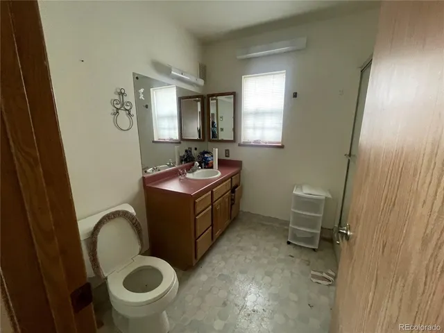 a room with storage and utility